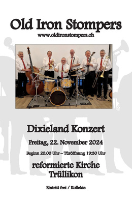 Flyer Dixieland Konzert